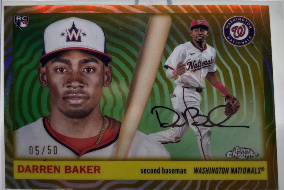 Darren Baker [Gold Vibrations Refractor] #207