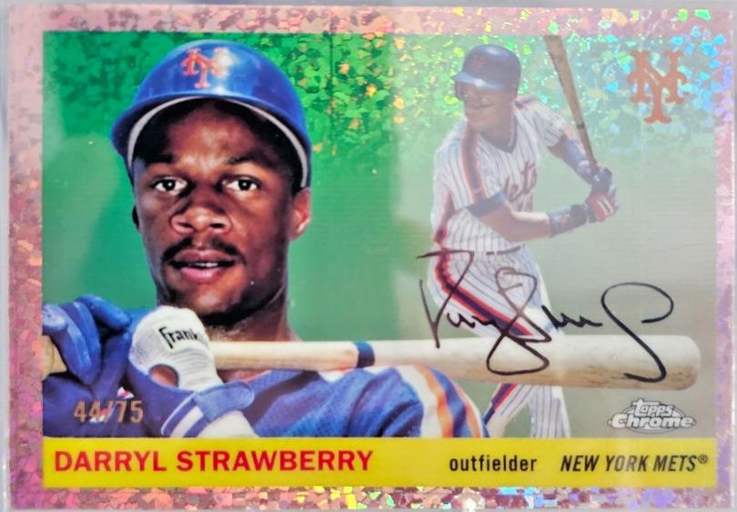 Darryl Strawberry [Rose Gold Mini-Diamond Refractor] #420