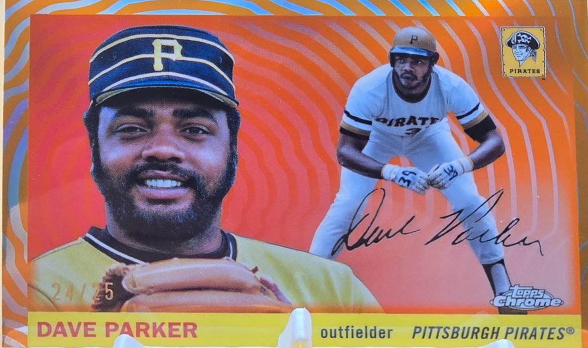 Dave Parker [Orange Vibrations Refractor] #240