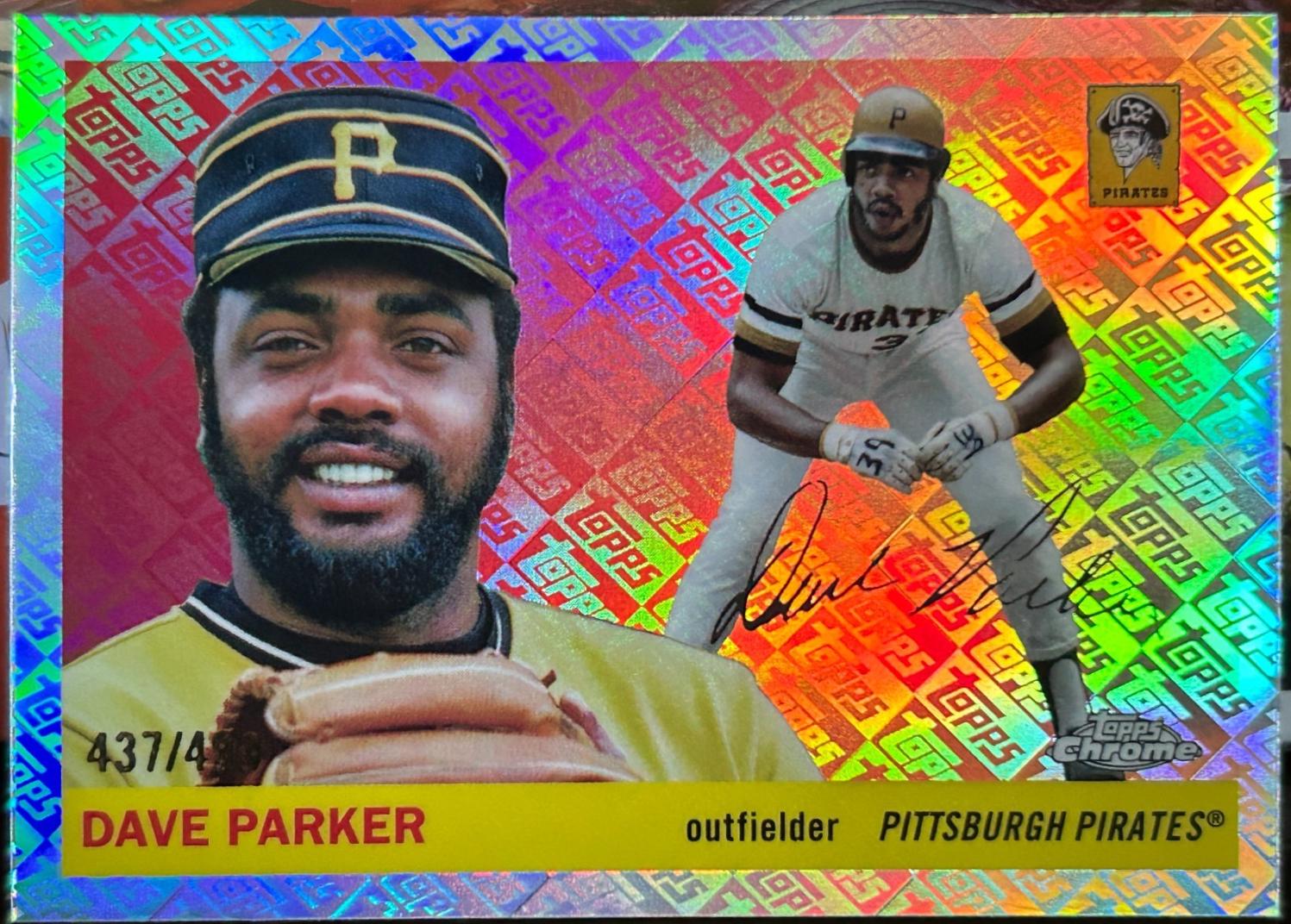 Dave Parker [Topps Refractor] #240