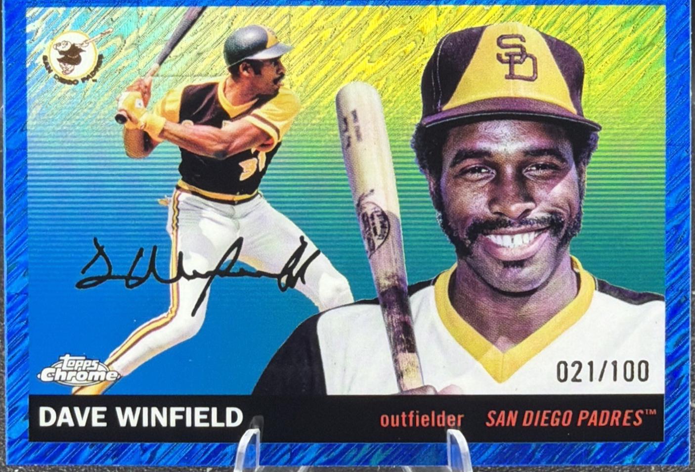 Dave Winfield [Blue Lava] #484