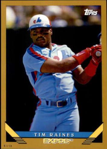 Tim Raines [5X7 Gold] #220