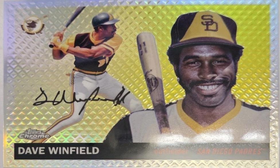 Dave Winfield [Diamond Etch Refractor] #484