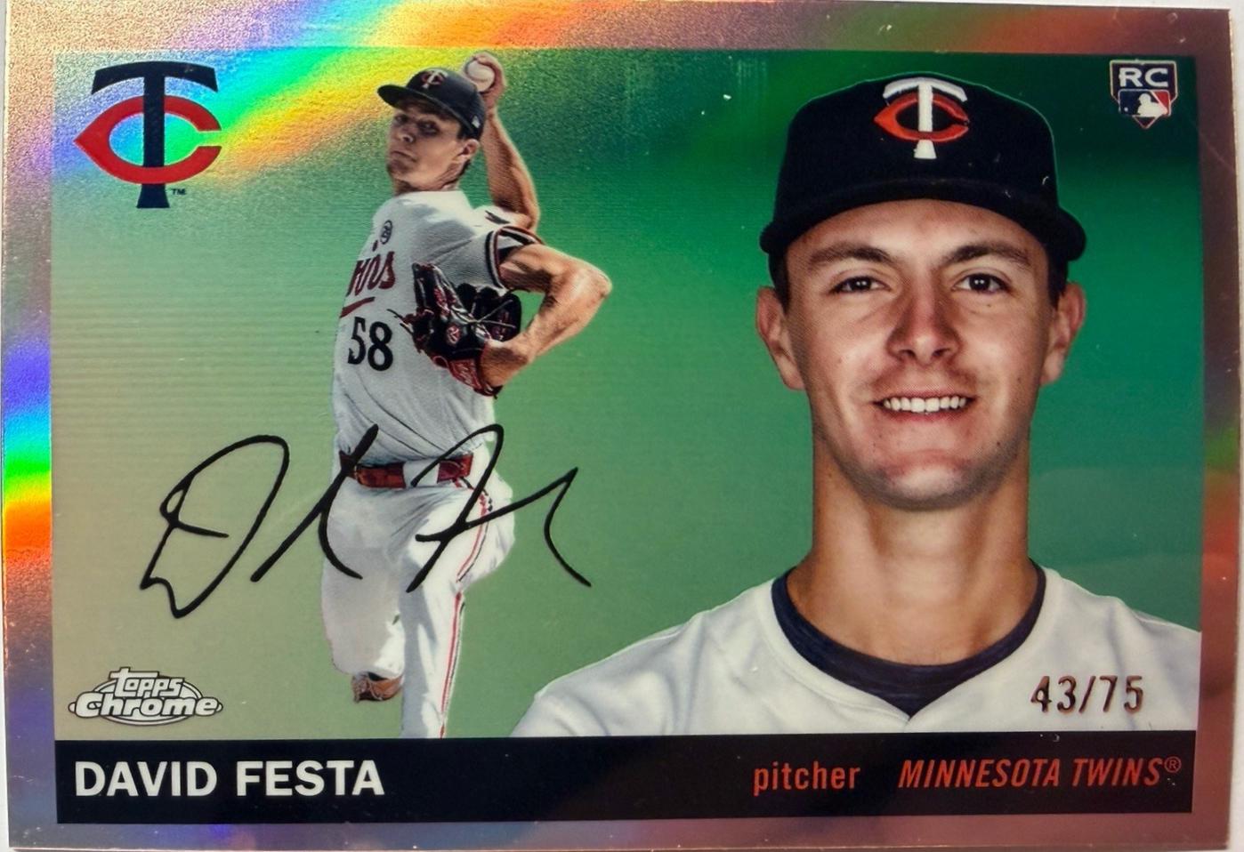 David Festa [Rose Gold Refractor] #369