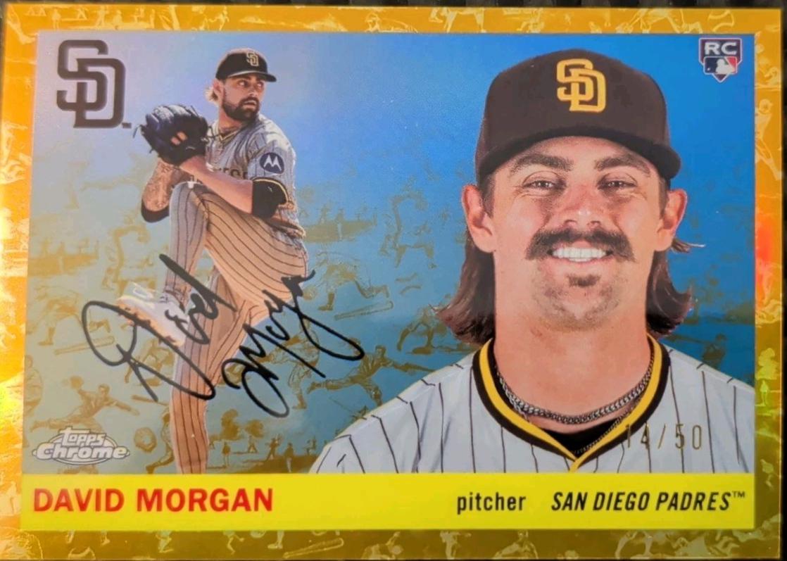 David Morgan [Toile Cream Gold Refractor] #261