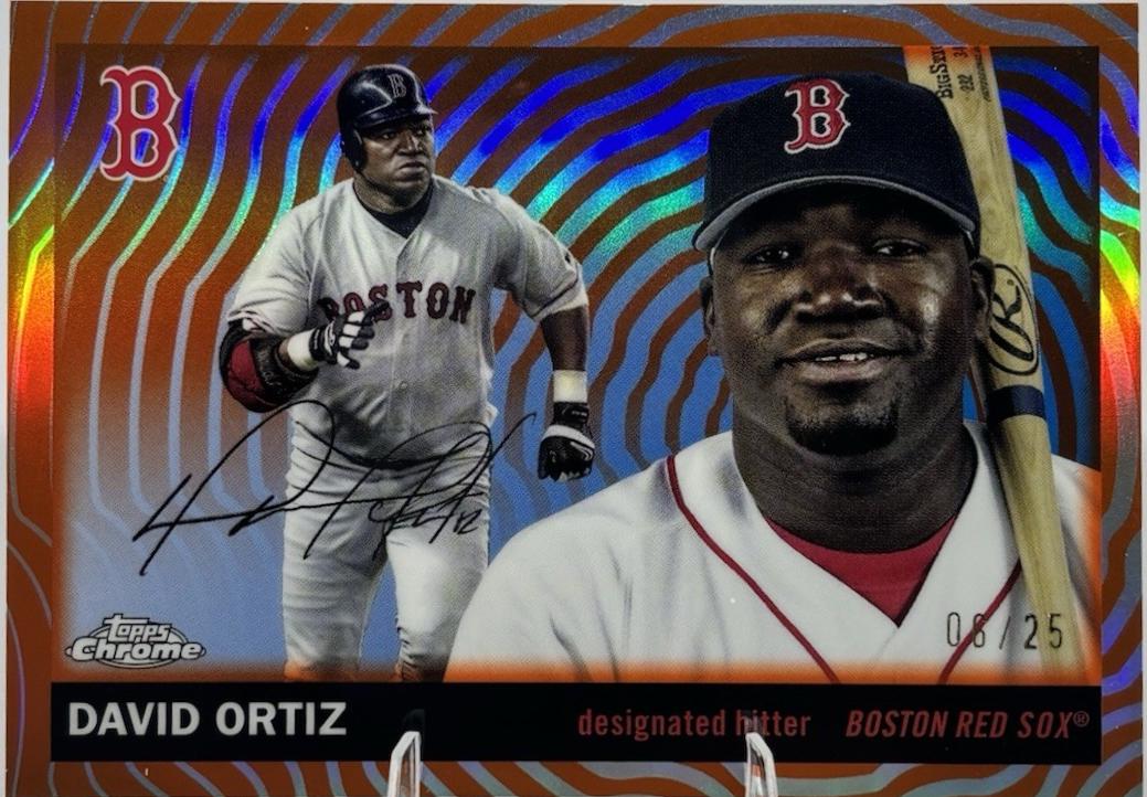 David Ortiz [Orange Refractor] #344