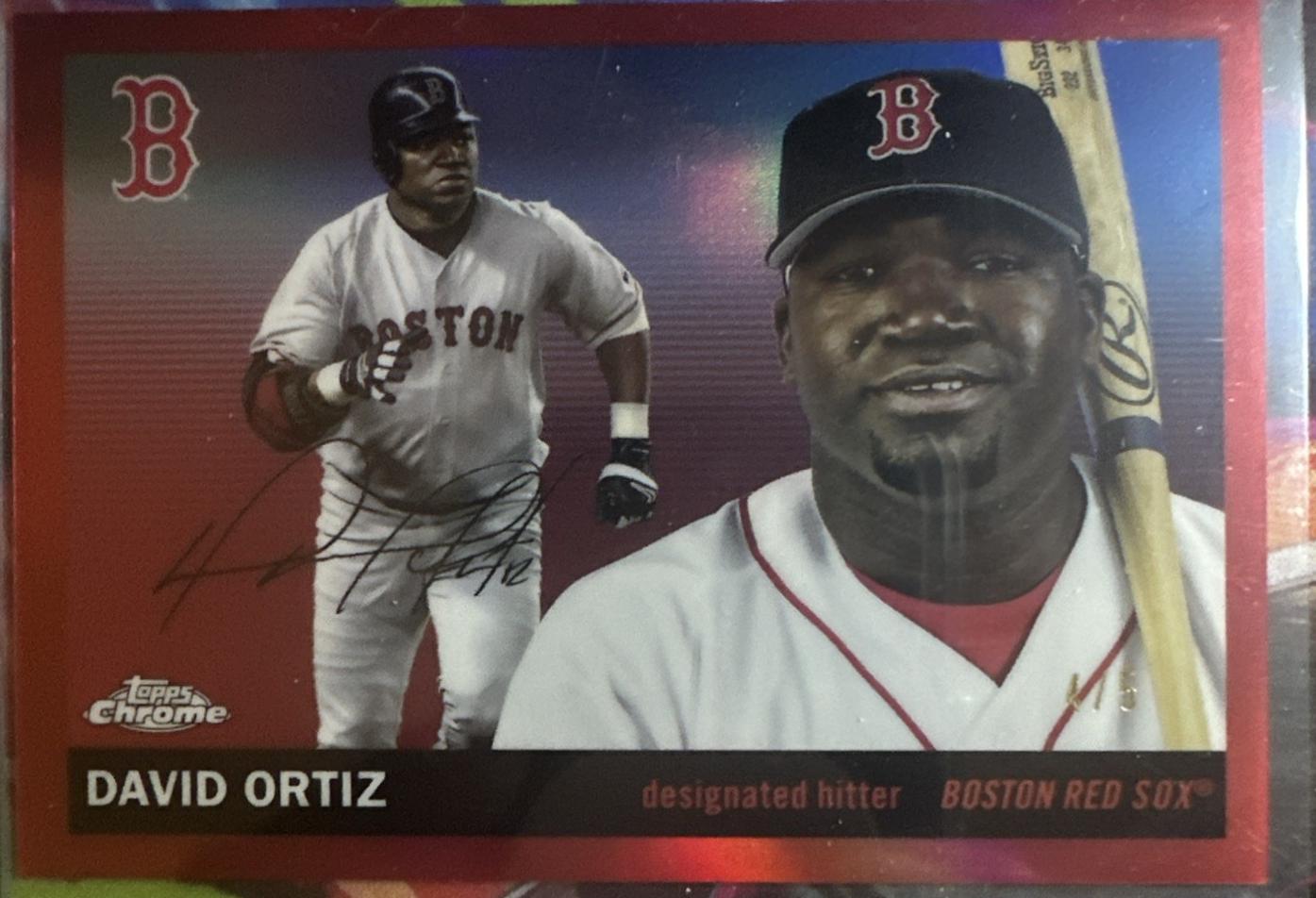 David Ortiz [Red Refractor] #344