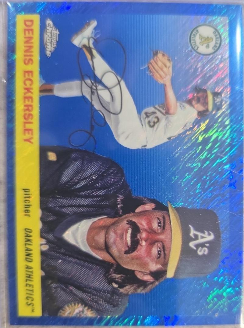 Dennis Eckersley [Blue Shimmer Refractor] #382