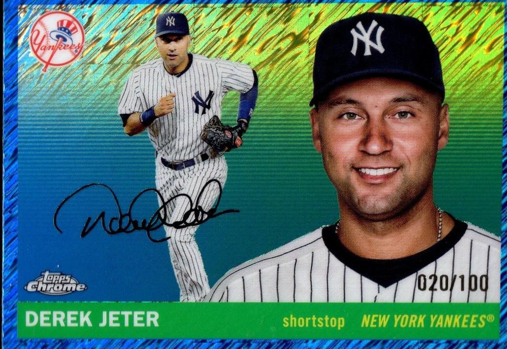 Derek Jeter [Blue Lava] #458