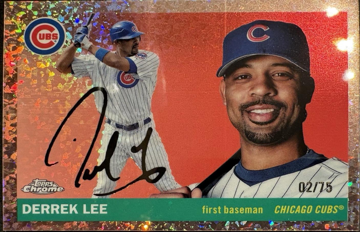 Derrek Lee [Rose Gold Mini-Diamond Refractor] #424