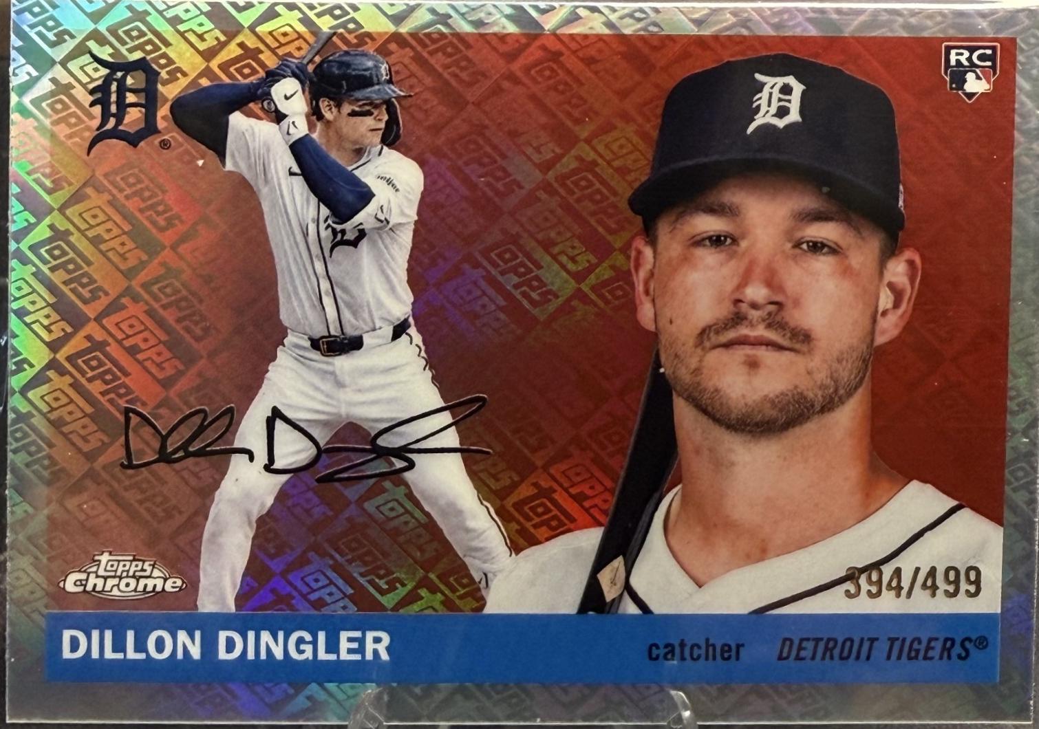 Dillon Dingler [Topps Refractor] #292