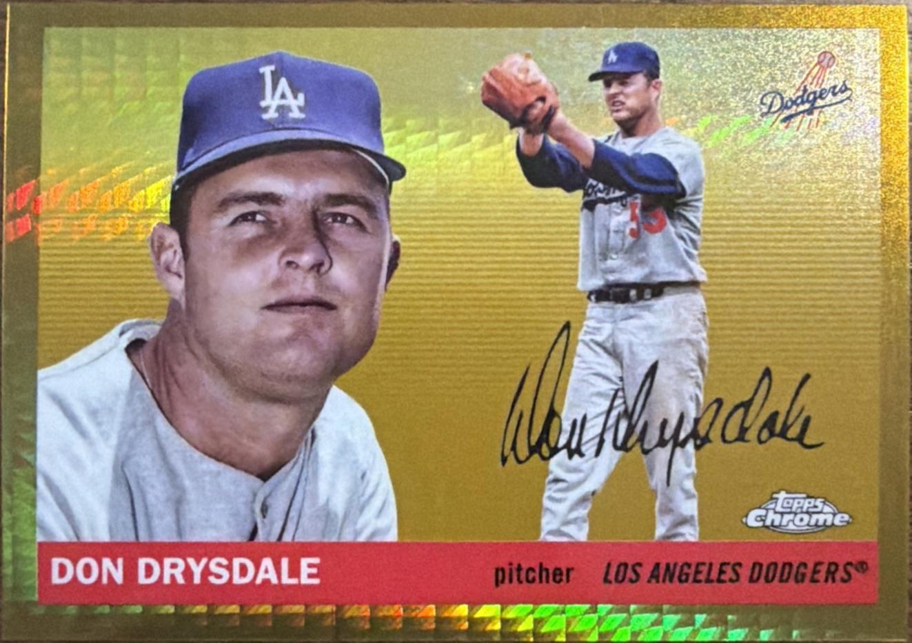 Don Drysdale [Gold Prism] #411