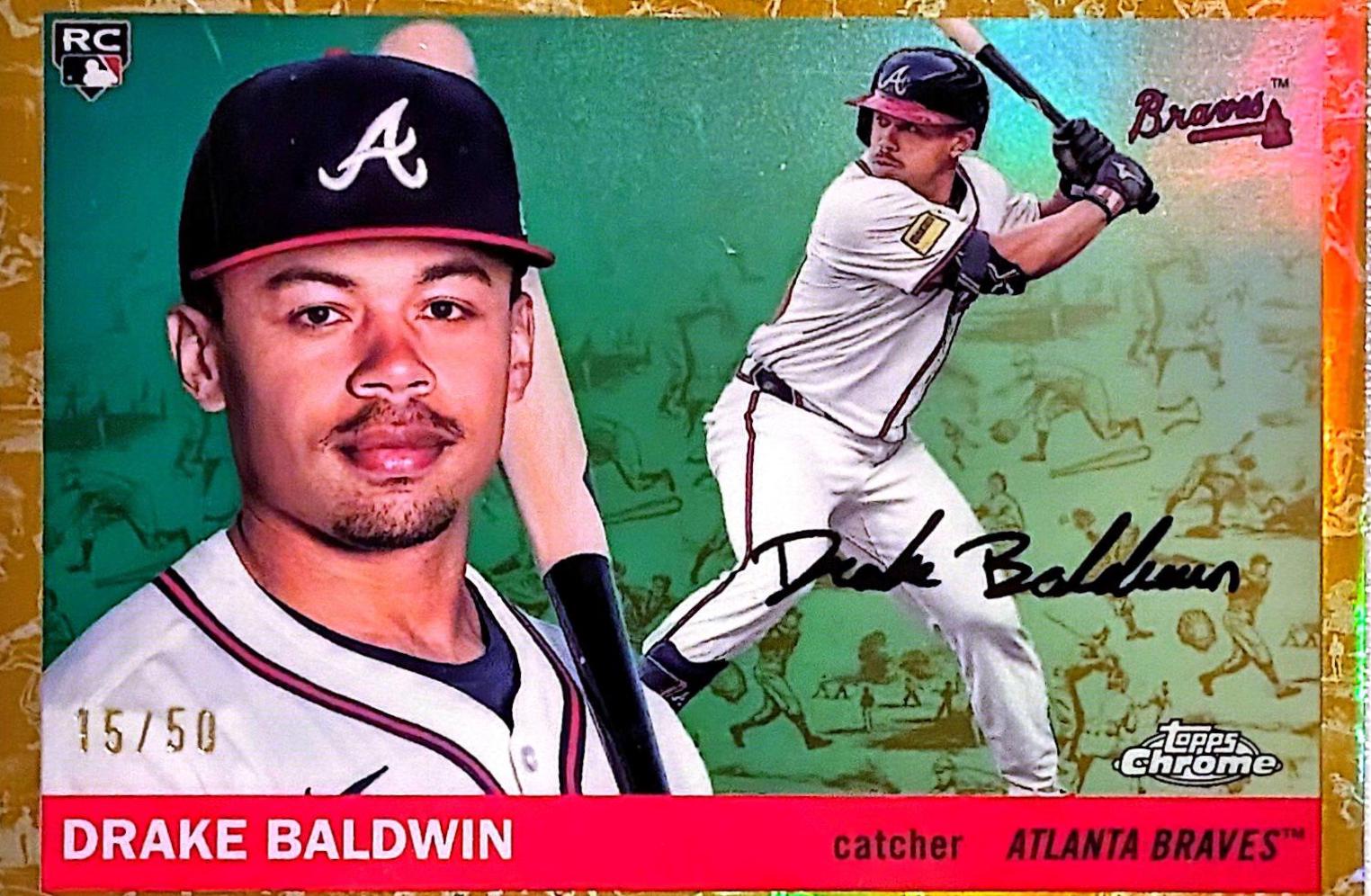 Drake Baldwin [Toile Cream Gold Refractor] #265