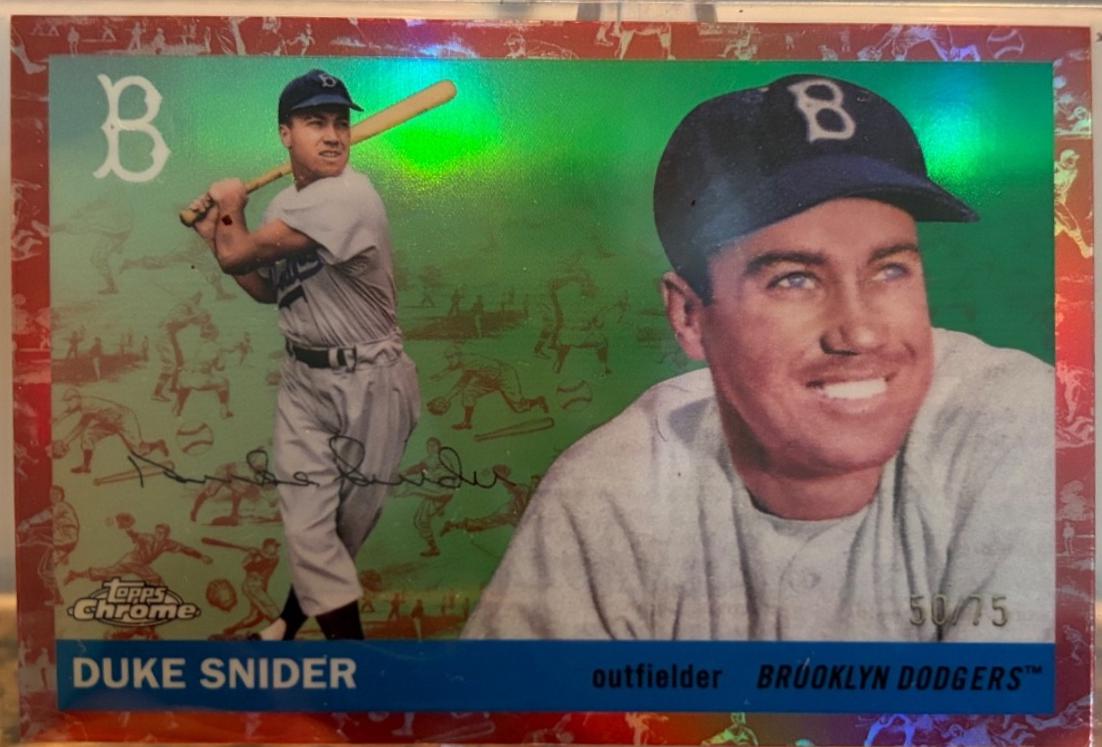 Duke Snider [Red Refractor] #415