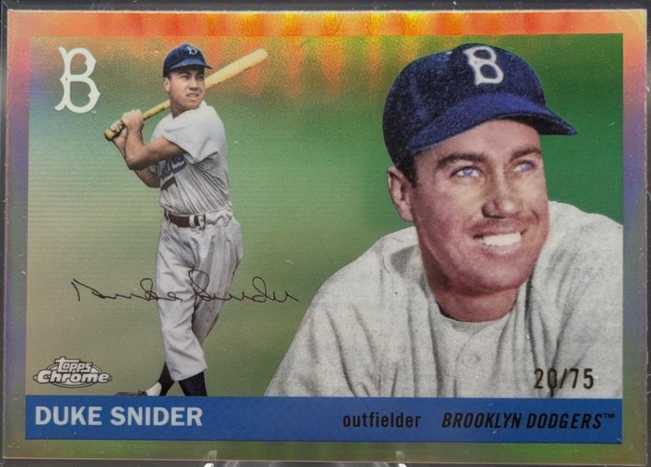 Duke Snider [Rose Gold Refractor] #415