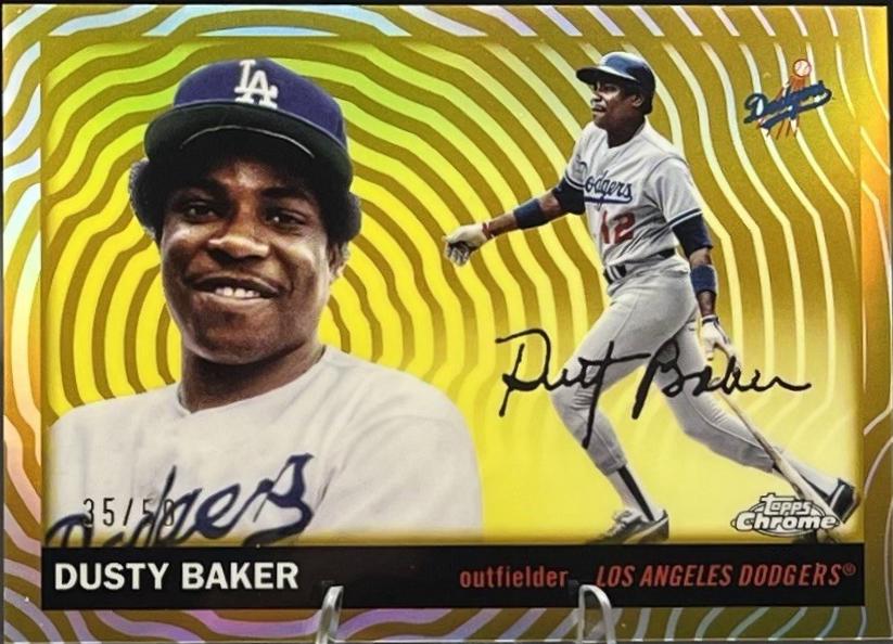 Dusty Baker [Gold Vibrations Refractor] #391