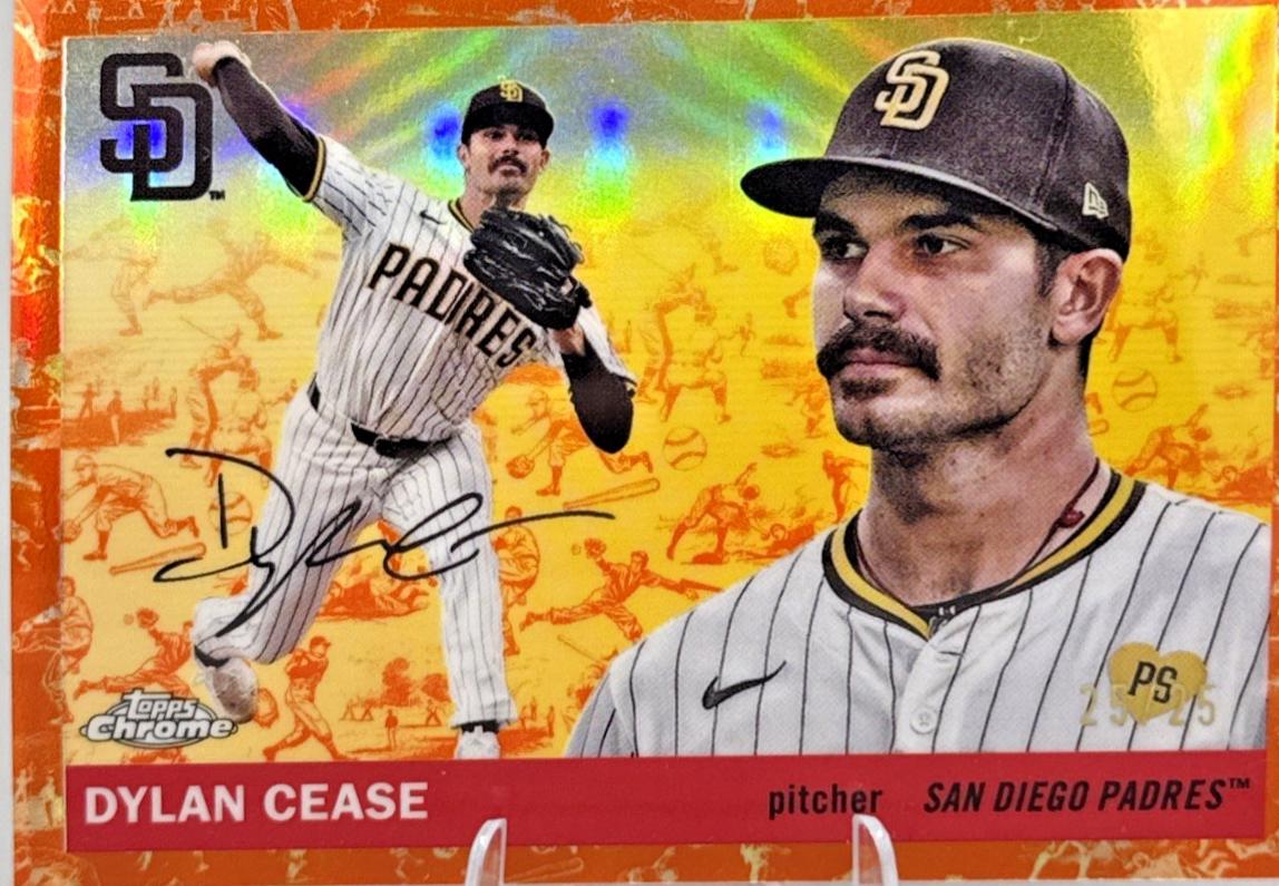 Dylan Cease [Toile White Orange Refractor] #178