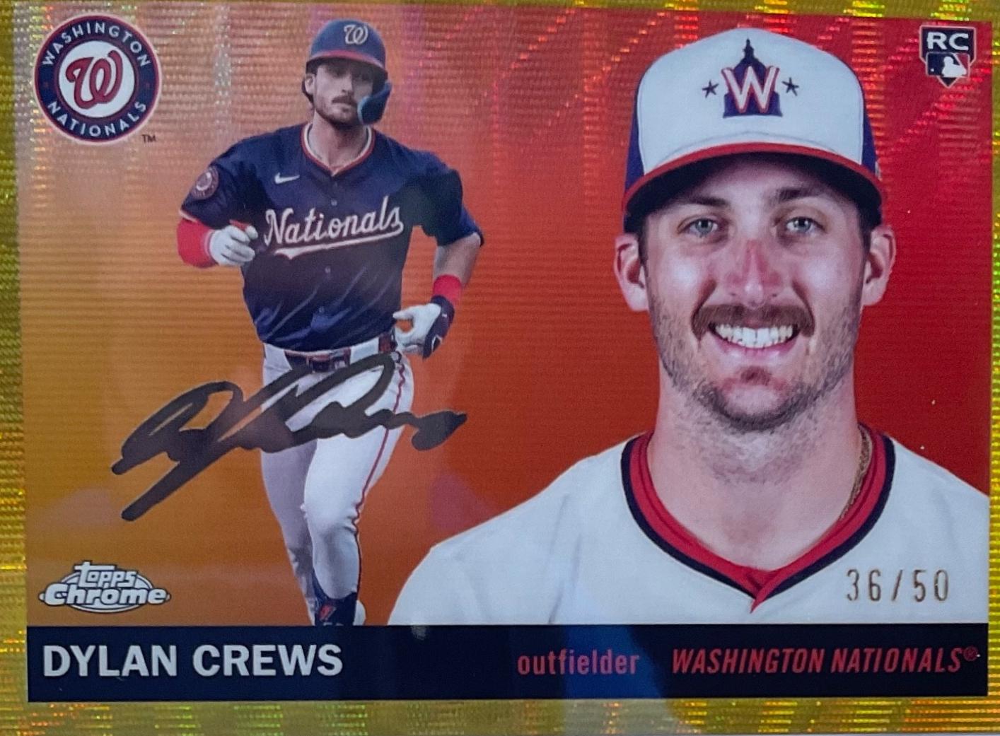 Dylan Crews [Gold Wave] #244