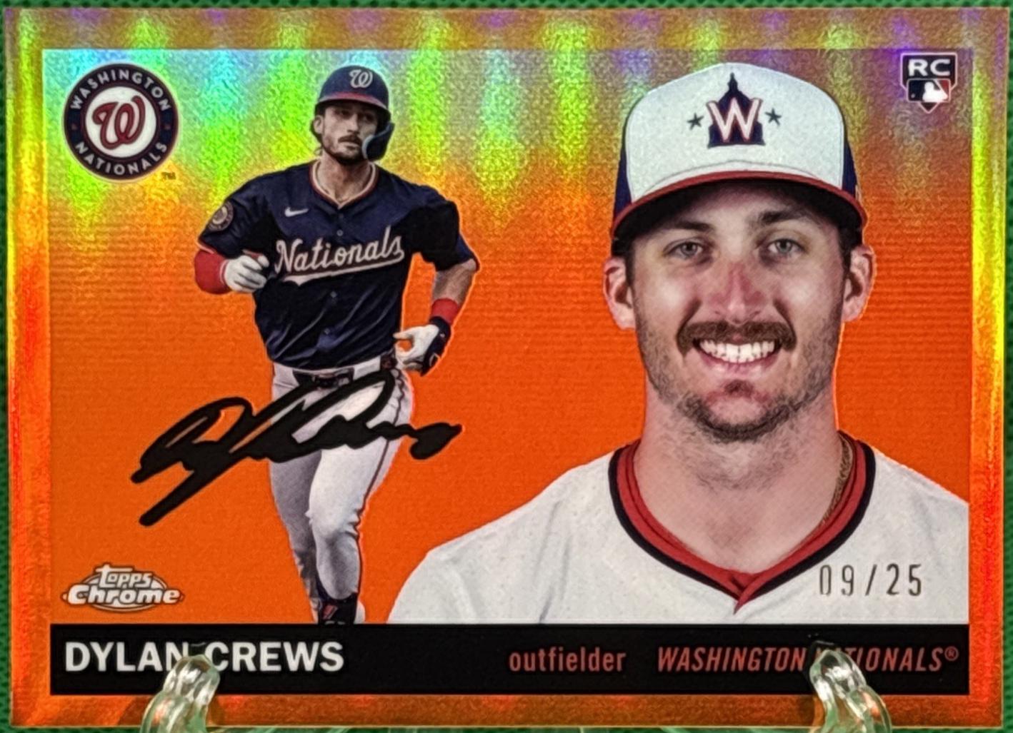Dylan Crews [Orange Refractor] #244