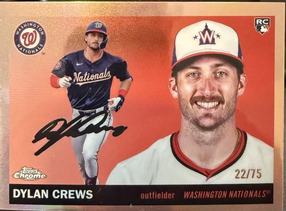 Dylan Crews [Rose Gold Refractor] #244