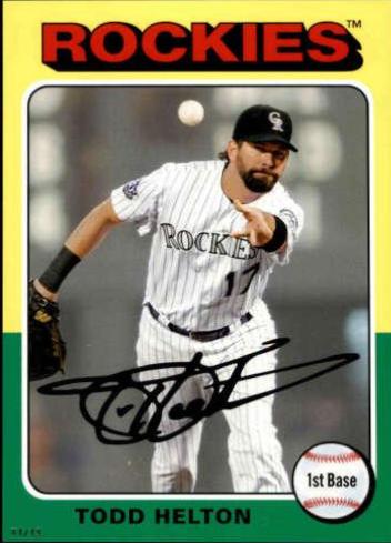 Todd Helton [5X7] #175