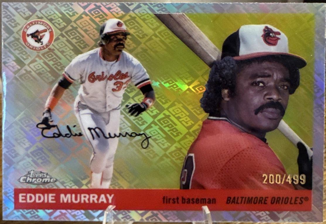Eddie Murray [Topps Refractor] #381