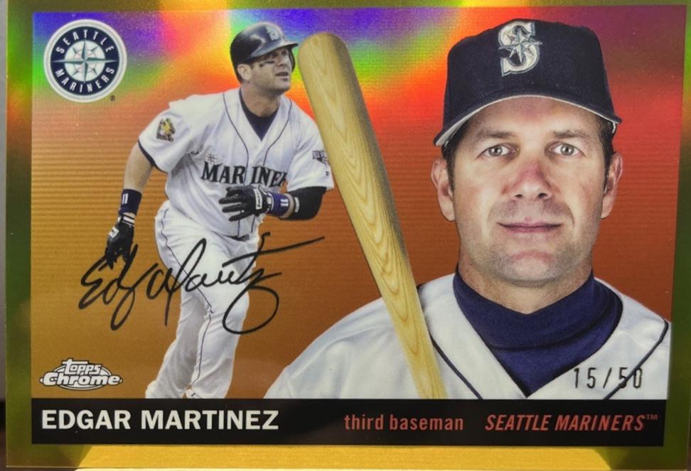 Edgar Martinez [Gold Refractor] #464