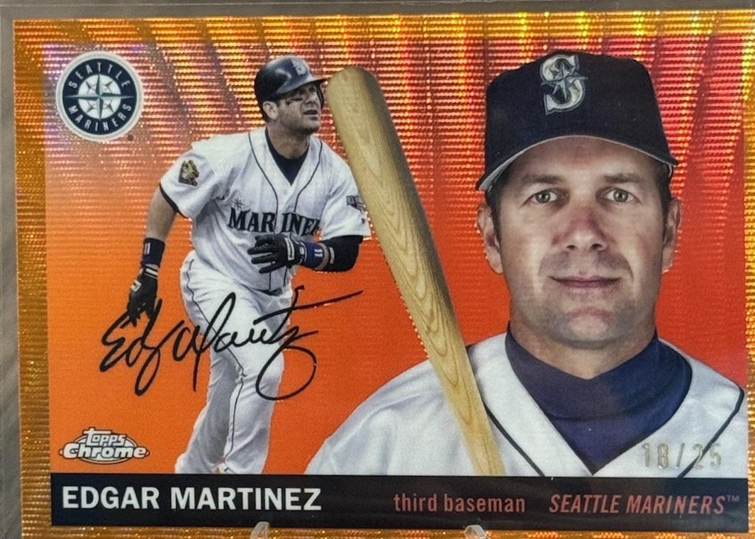 Edgar Martinez [Orange Wave] #464