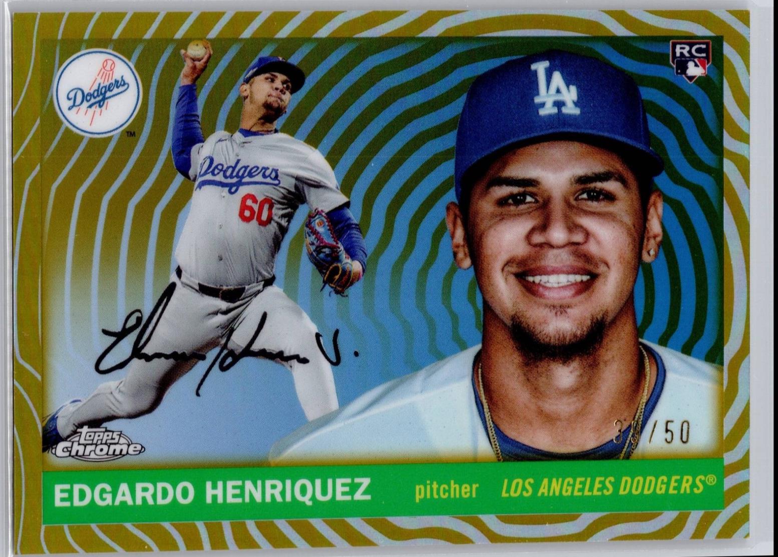 Edgardo Henriquez [Gold Vibrations Refractor] #299