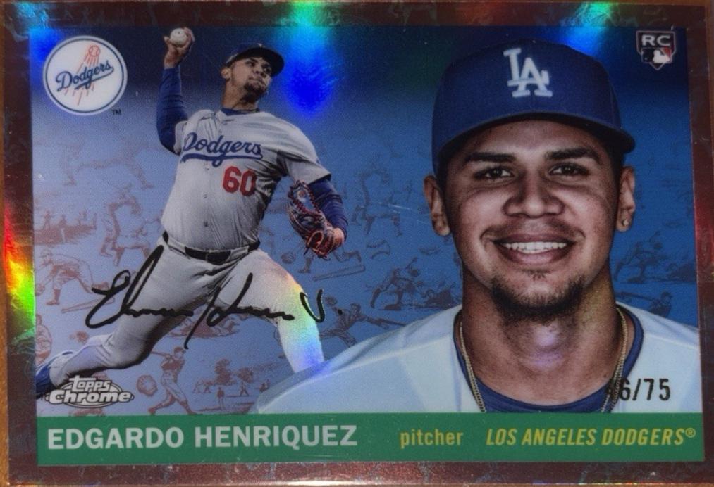 Edgardo Henriquez [Rose Gold Refractor] #299