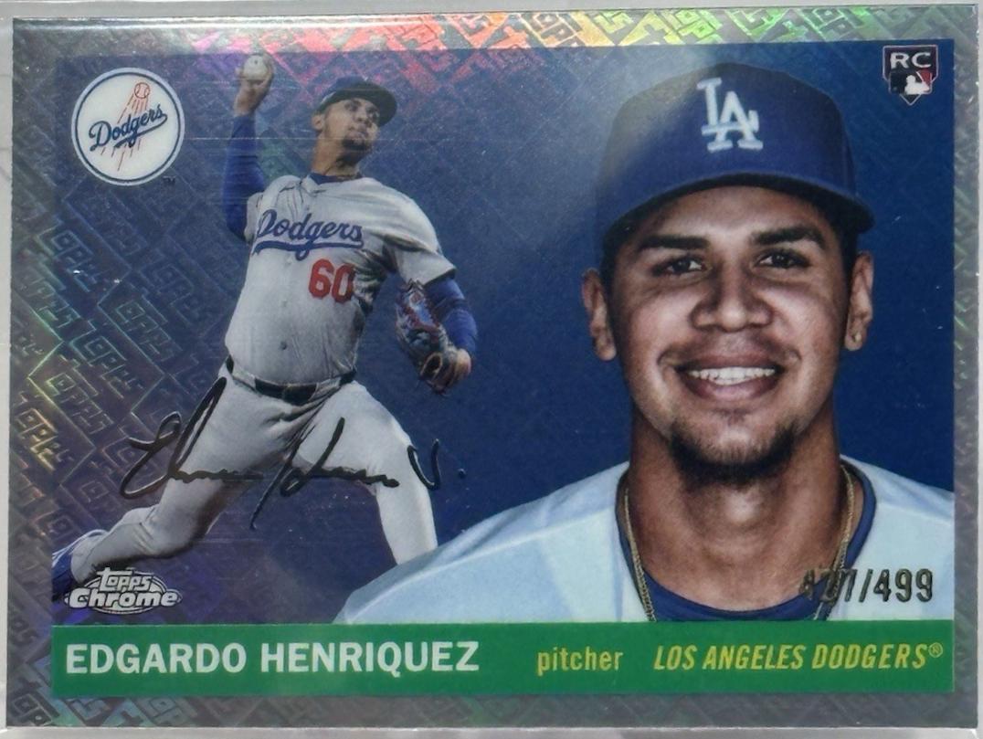 Edgardo Henriquez [Topps Refractor] #299