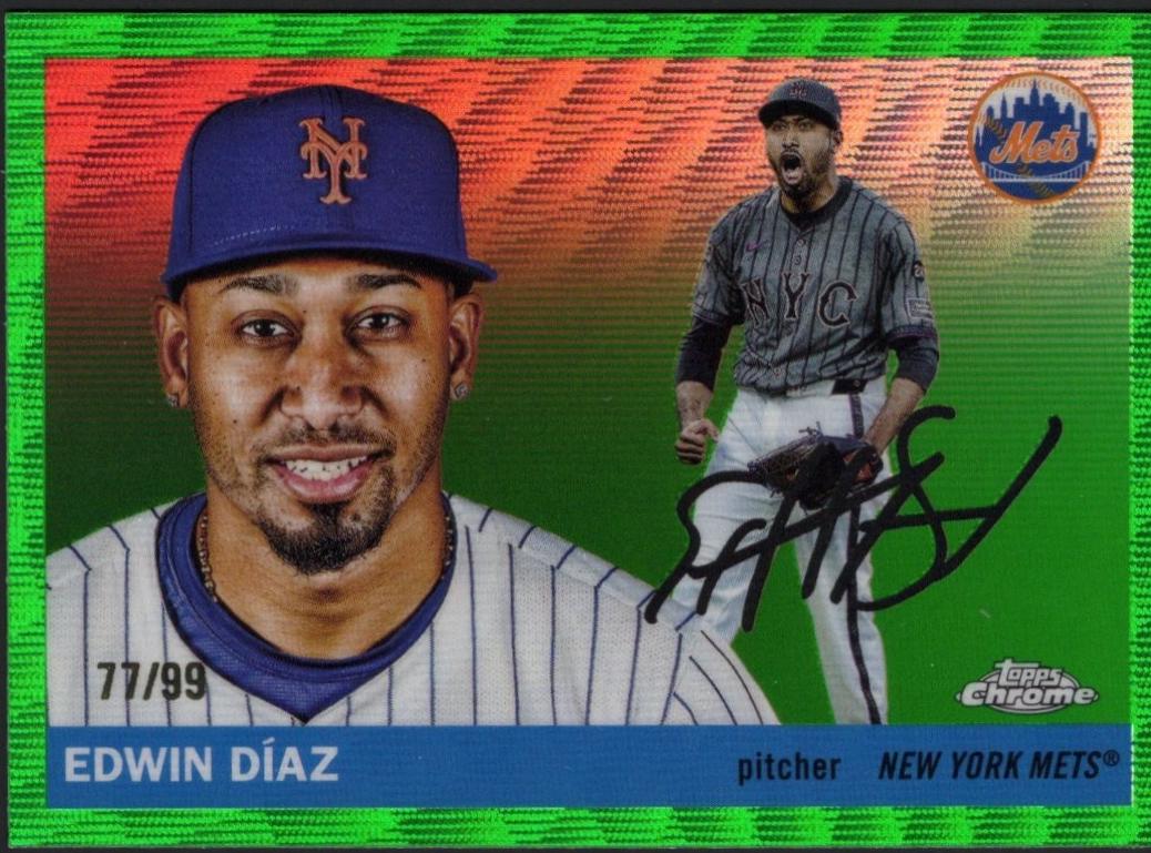Edwin Diaz [Green Wave Refractor] #121