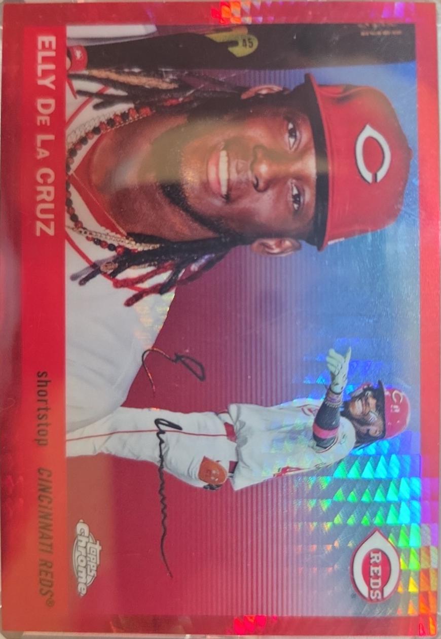 Elly De La Cruz [Red Refractor] #4