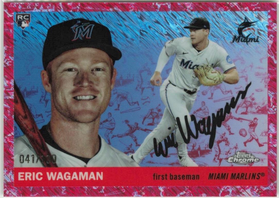 Eric Wagaman [Toile Cream Fuchsia Shimmer] #282