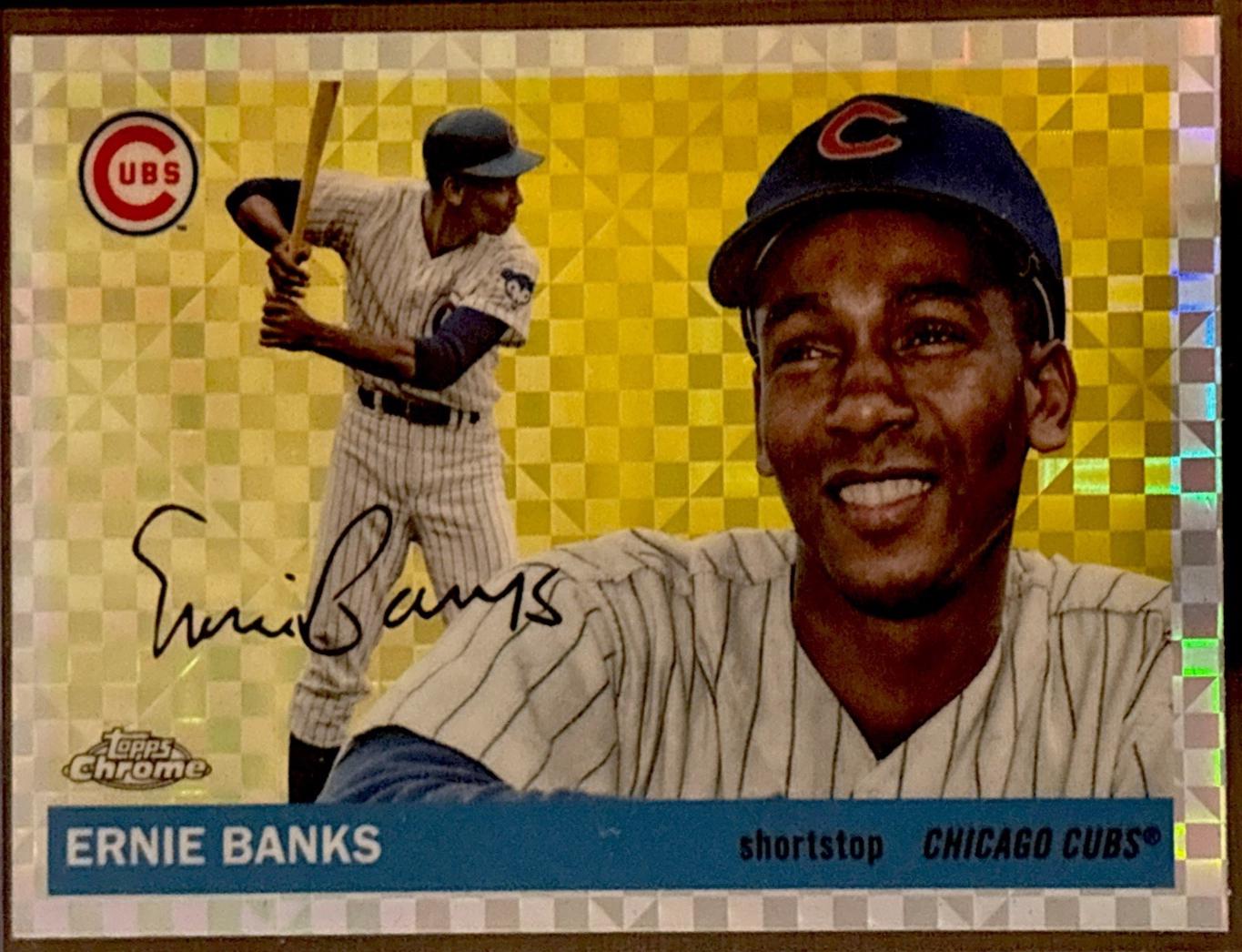 Ernie Banks [X-Fractor] #340