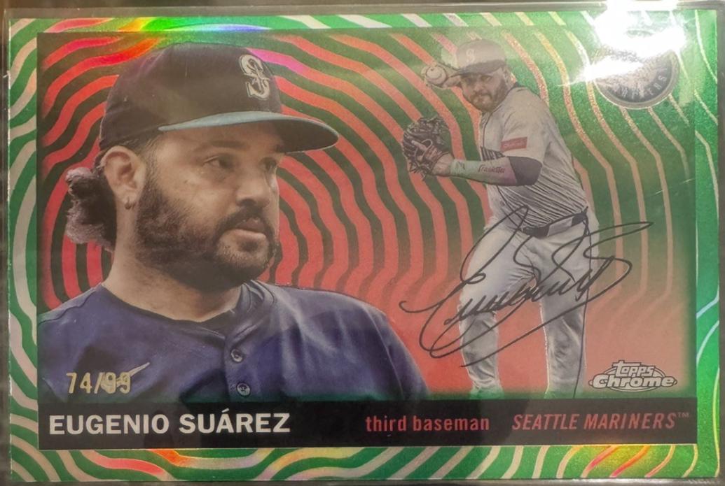 Eugenio Suarez [Green Vibrations Refractor] #133