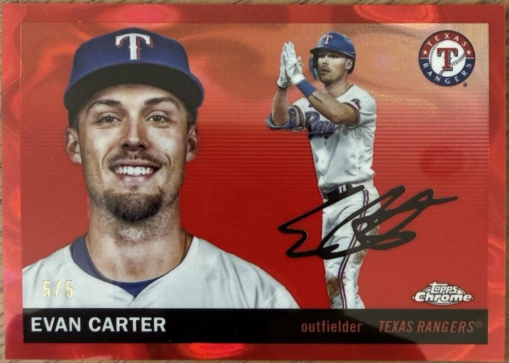Evan Carter [Red Refractor] #198