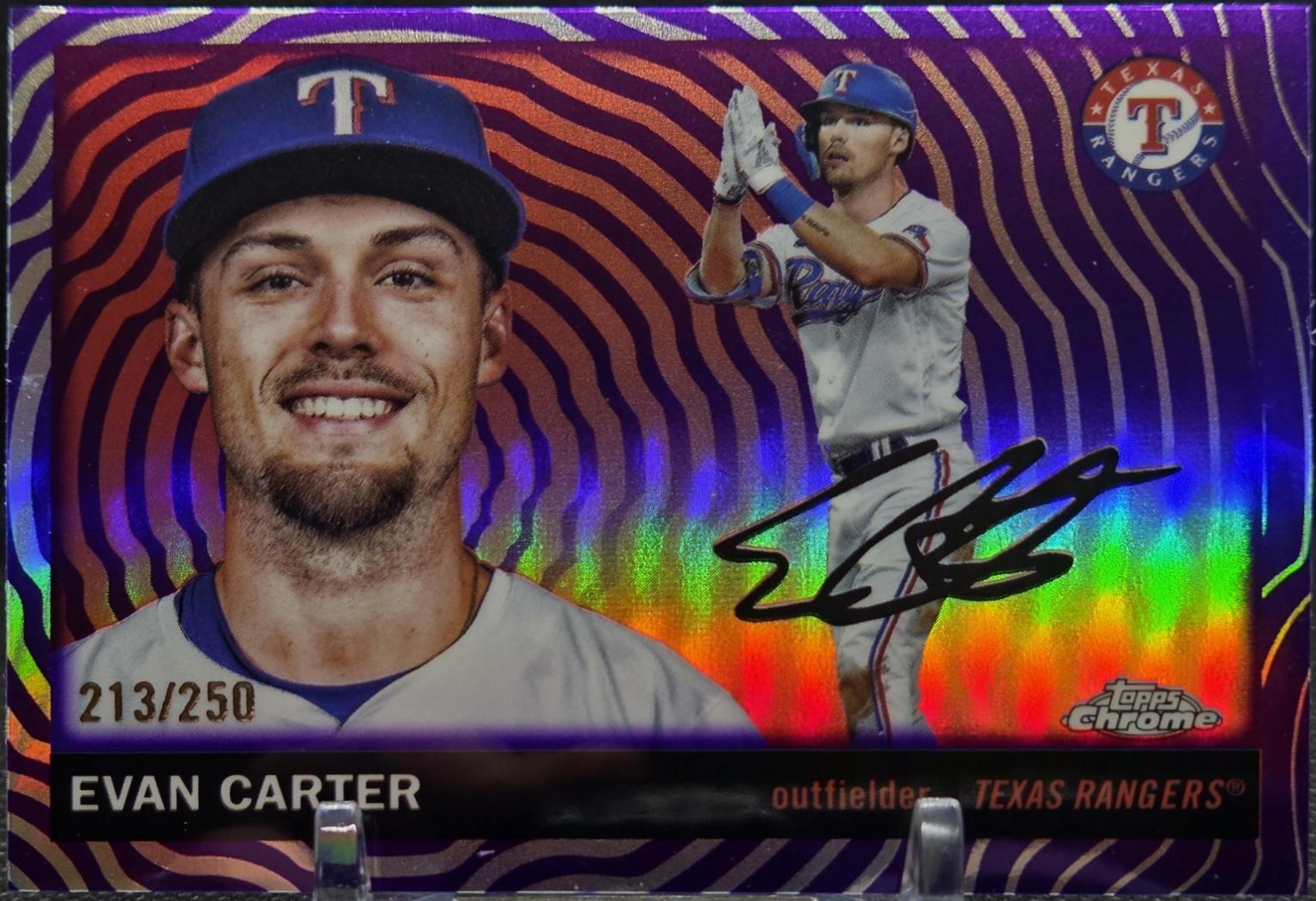 Evan Carter [Vibrations Refractor] #198