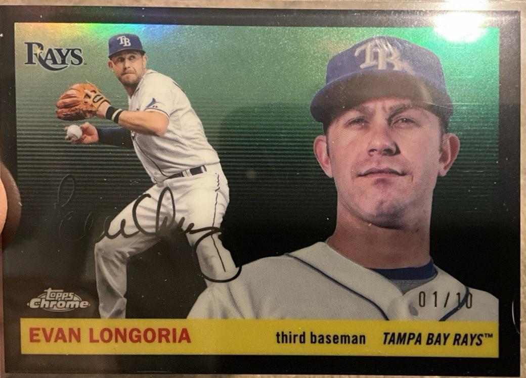 Evan Longoria [Black Refractor] #453