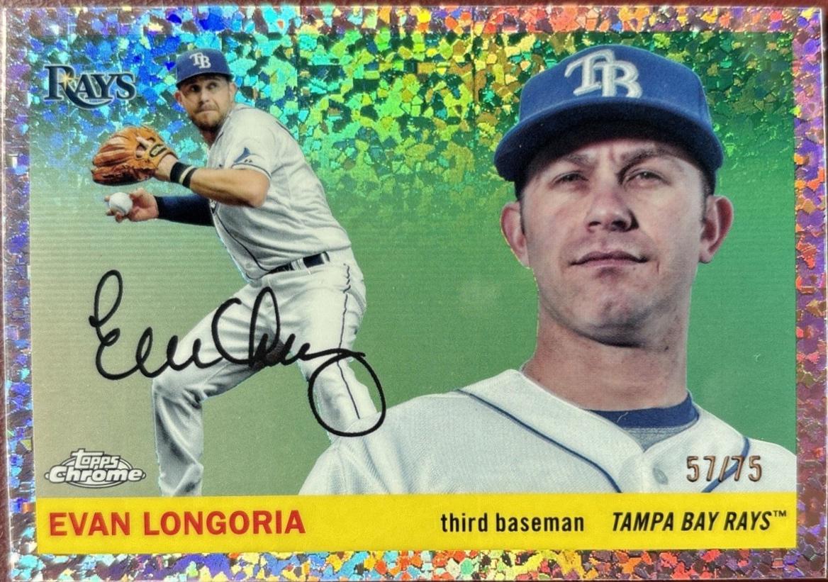 Evan Longoria [Rose Gold Refractor] #453