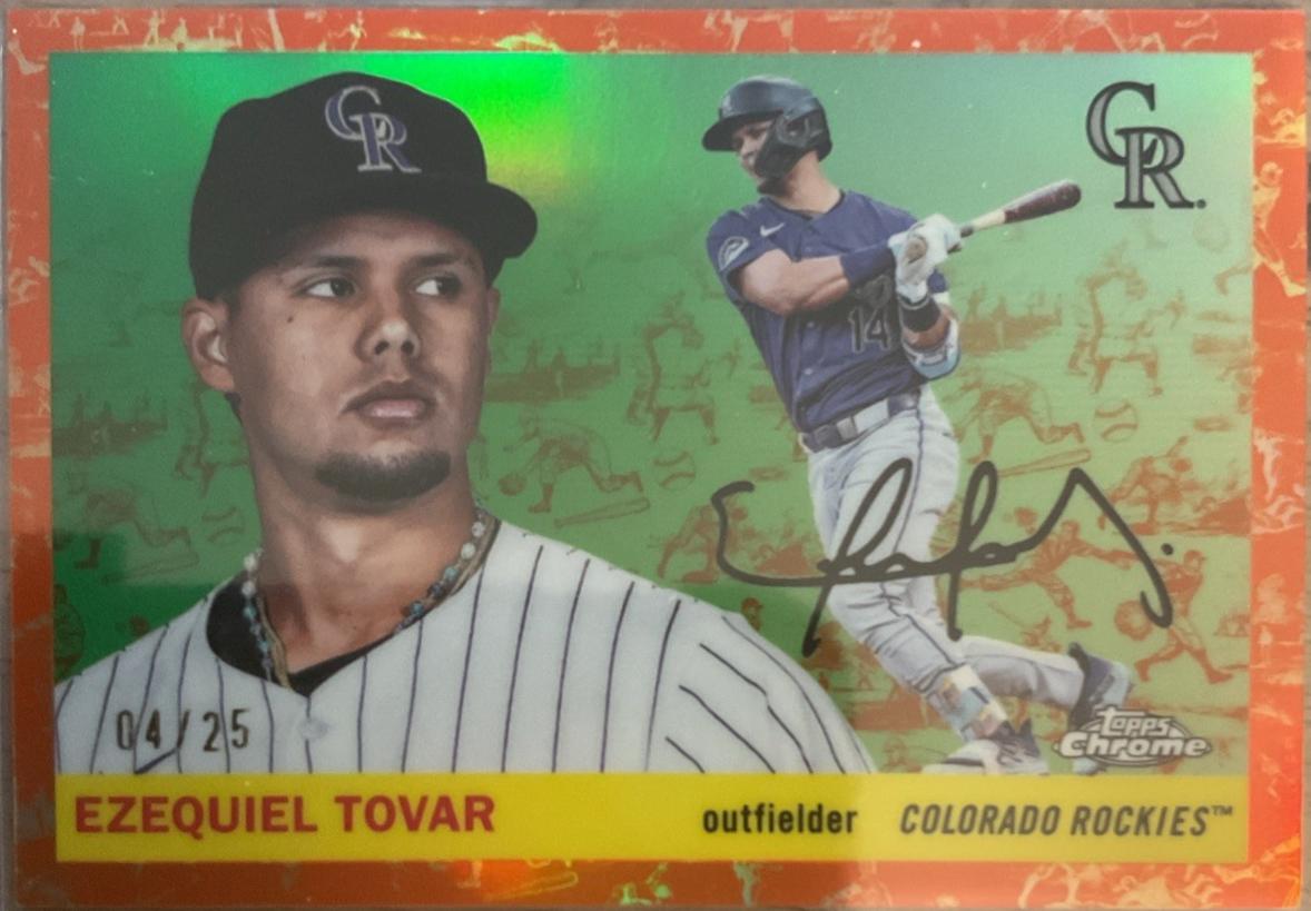 Ezequiel Tovar [Toile White Orange Refractor] #95