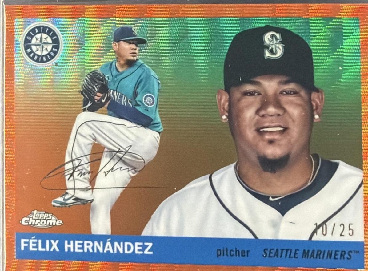 Felix Hernandez [Orange Wave] #466