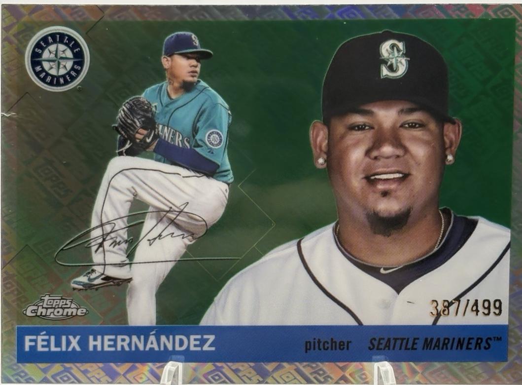 Felix Hernandez [Topps Refractor] #466