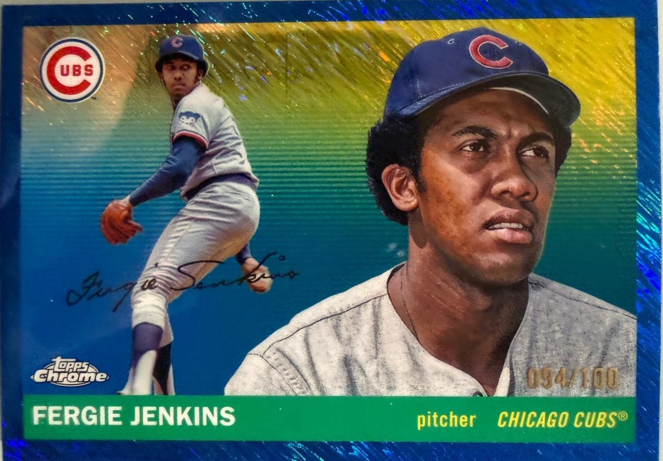 Fergie Jenkins [Blue Shimmer Refractor] #364