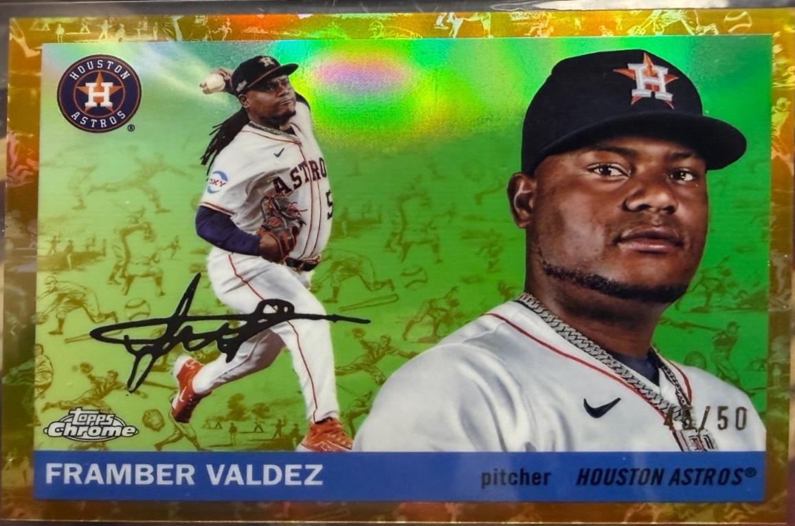 Framber Valdez [Toile Cream Gold Refractor] #44