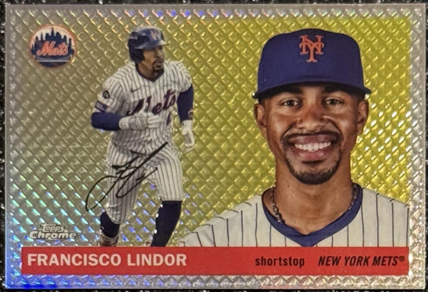 Francisco Lindor [Diamond Etch Refractor] #36