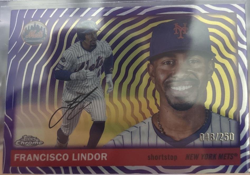 Francisco Lindor [Vibrations Refractor] #36