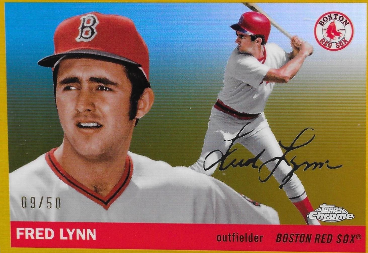 Fred Lynn [Gold Refractor] #395