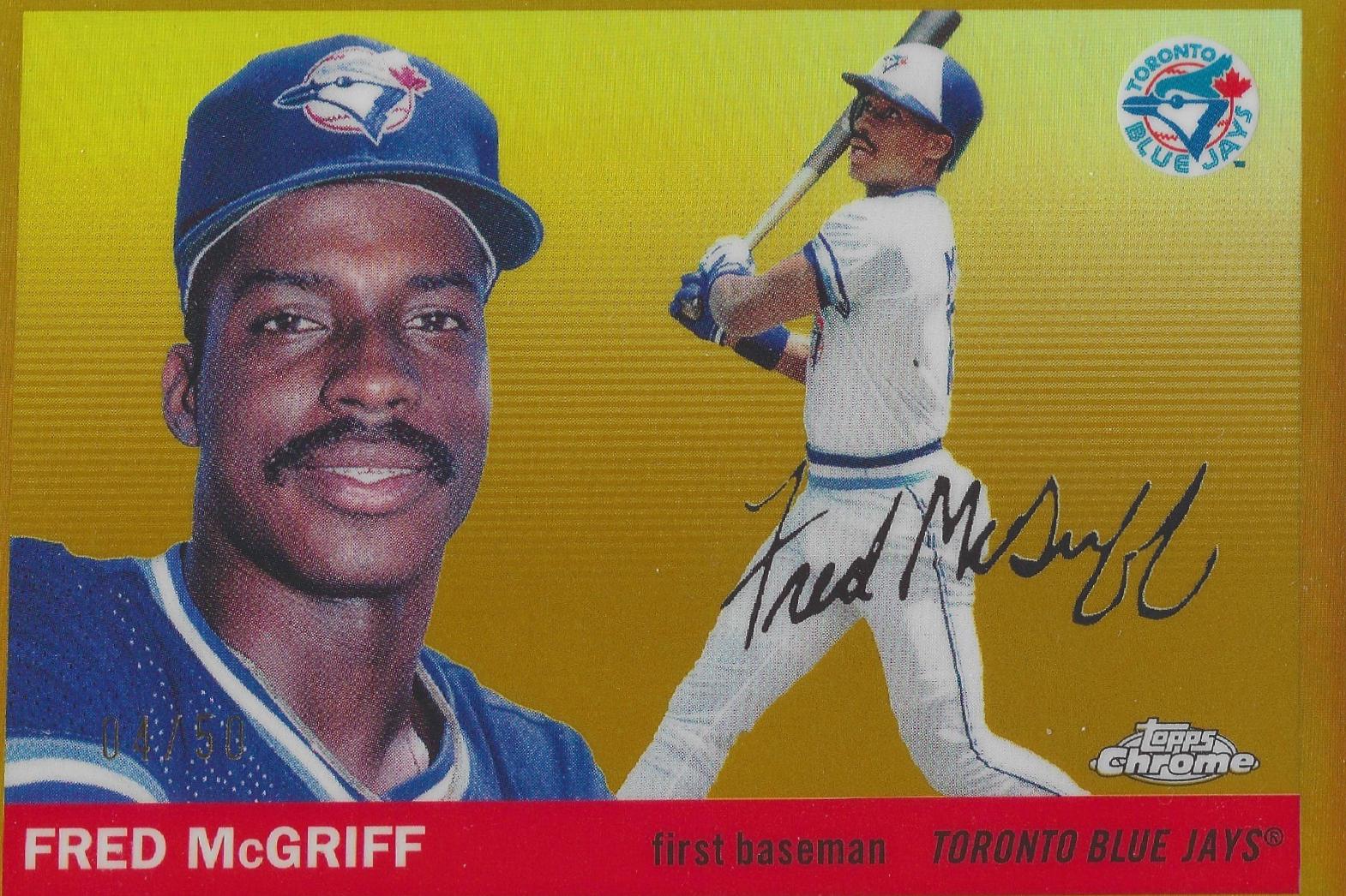 Fred McGriff [Gold Refractor] #455