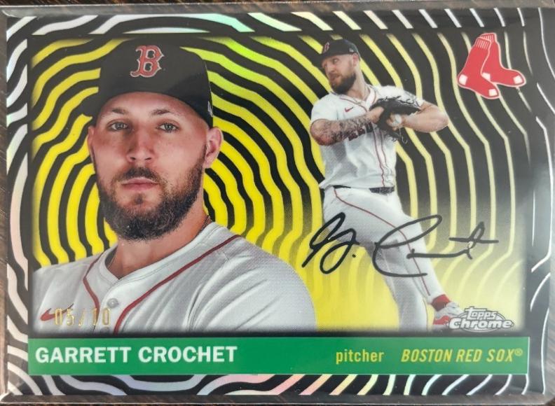 Garrett Crochet [Black Vibrations Refractor] #84